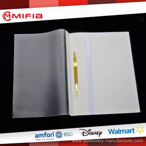 PVC metal clip folder High quality Report Cover